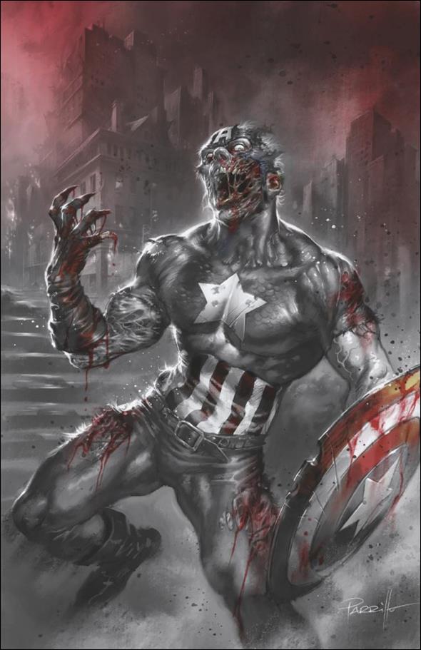 Marvel Zombies: Black, White & Blood issue 2-E Lucio Parrillo 1:100 Virgin Cover