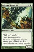 Magic the Gathering: Darksteel (Base Set) card 76 Infested Roothold