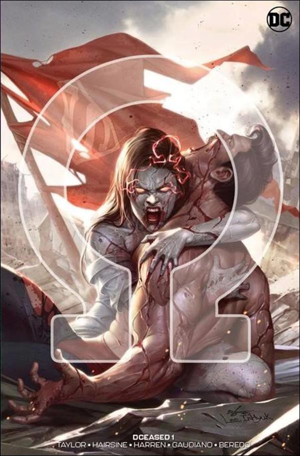DCeased issue 1-SC InHyuk Lee Midtown Comics Omega Cover