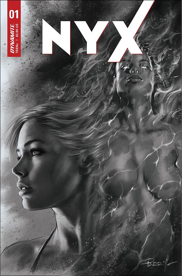 Nyx (2021) issue 1-O Lucio Parrillo 1:30 Black & White Cover