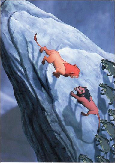 Lion King: Series II (Base Set) card 149 Confrontation