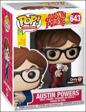 POP! Movies figure 643-B Austin Powers (Red Suit) GameStop Exclusive