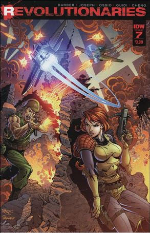 Revolutionaries issue 7 John Royle Cover
