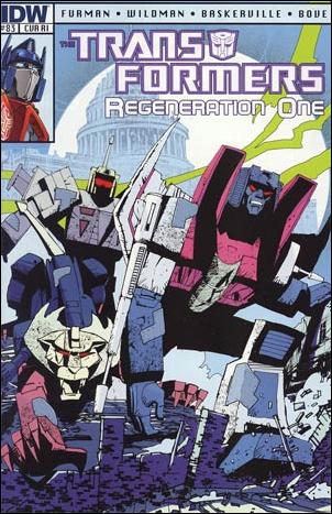 Transformers: Regeneration One issue 83-C Geoff Senior 1:10 Cover