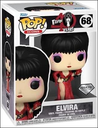 POP! Icons figure 68 Elvira Diamond Collection