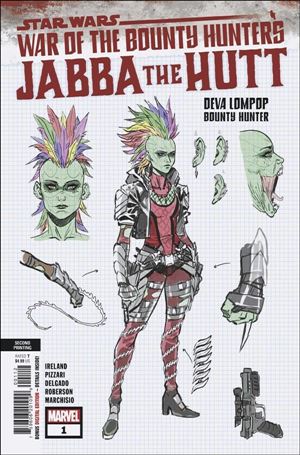 Star Wars: War of the Bounty Hunters - Jabba the Hutt issue 1-E Mahmud A. Asrar Design Cover (2nd Printing)