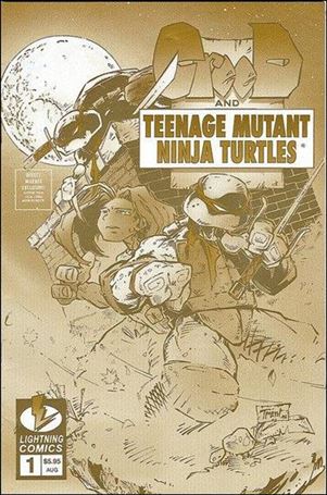 CreeD/Teenage Mutant Ninja Turtles issue 1-F Lightning Comics Gold Edition 1/1200