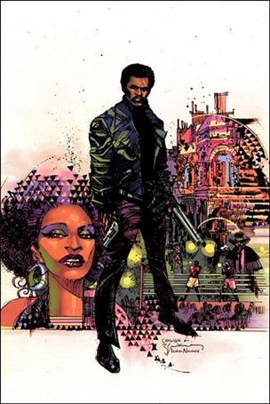 Shaft issue 1-K Denys Cowan & Bill Sienkiewicz Rare Virgin Cover