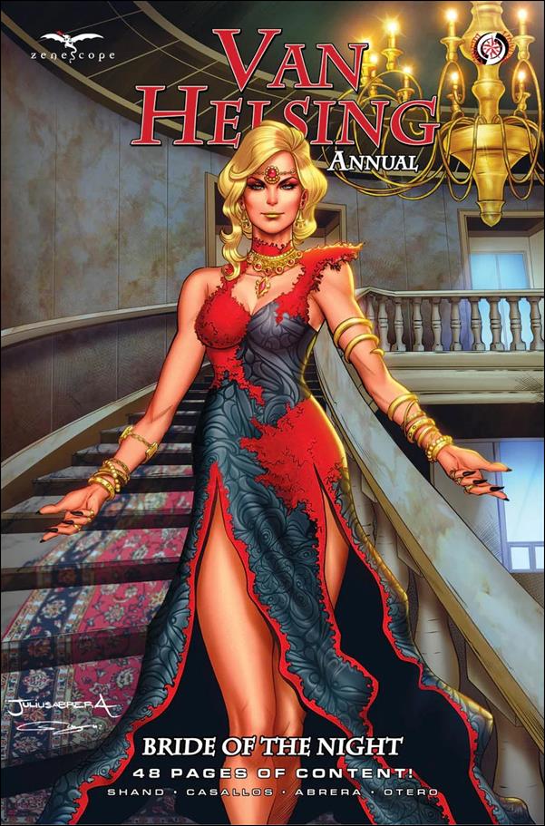 Van Helsing Annual: Bride of the Night issue 1-D Julius Abrera Cover