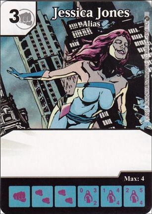 Marvel Dice Masters Civil War card 45 Jessica Jones: Alias