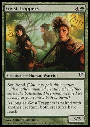 Magic the Gathering: Avacyn Restored (Base Set) card 179 Geist Trappers