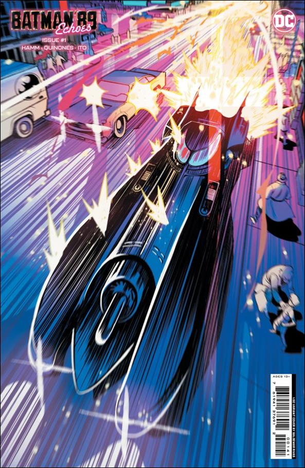 Batman '89: Echoes issue 1-F Baldemar Rivas 1:50 Cardstock Cover