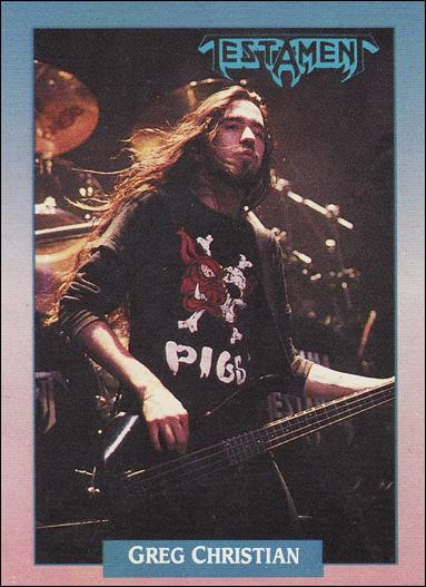 Rock Cards (Base Set) card 74 Greg Christian