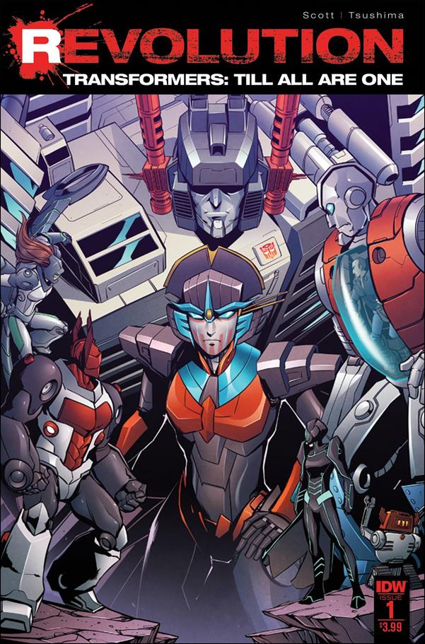 Transformers: Till All Are One: Revolution issue 1 Sara Pitre-Durocher Cover