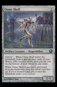 Magic the Gathering: Scars of Mirrodin (Base Set) card 143 Clone Shell