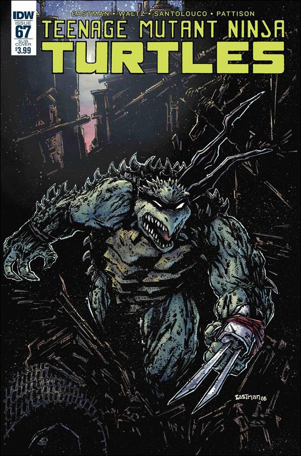 Teenage Mutant Ninja Turtles (2011) issue 67-B Kevin Eastman Subscription Cover