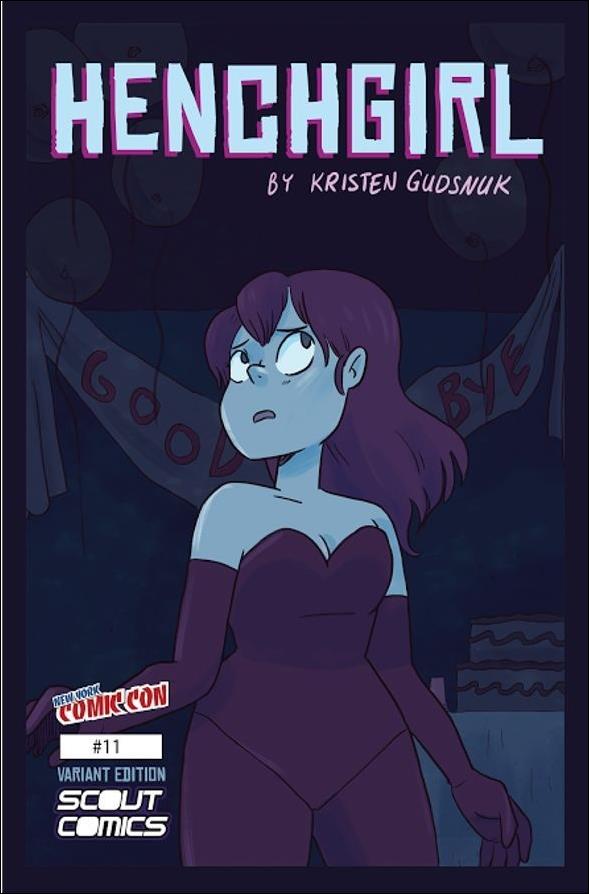 Henchgirl issue 11-B New York Comic Con Cover