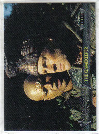 Stargate SG-1 Premiere Edition (Base Set) card 28 The Gamekeeper
