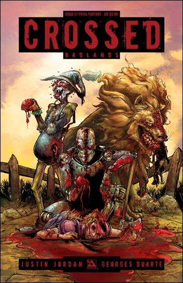 Crossed: Badlands issue 57-D Fatal Fantasy Cover