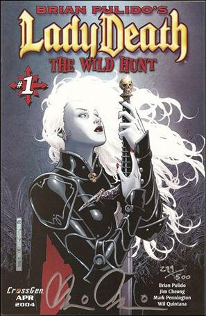 Brian Pulido's Lady Death: The Wild Hunt issue 1-C Eternal Ent. Cover (Signed by Pulido) 1/500