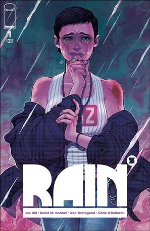 Joe Hill's Rain issue 1-B Elizabeth Beals Cover