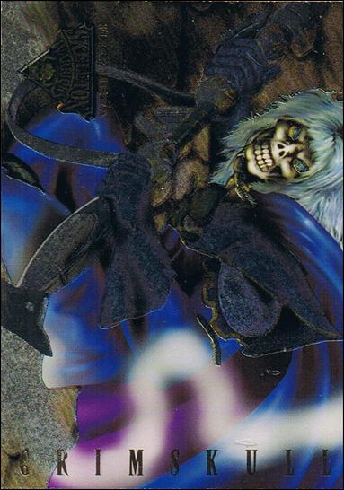 Fleer Ultra Skeleton Warriors (Powerblast Subset) card 2 Grimskull