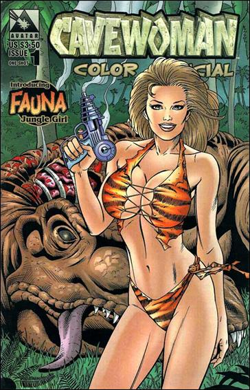 Cavewoman Color Special issue 1-D Fauna Cover