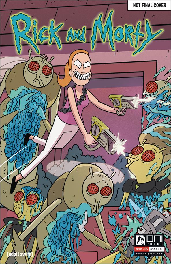 Rick and Morty (2015) issue 5-D Marc Ellerby/Sarah Stern 50th Issue Special Cover