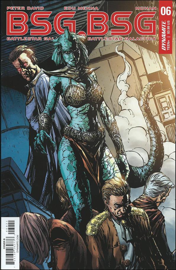 Battlestar Galactica BSG vs BSG issue 6-B Johnny Desjardins Cover