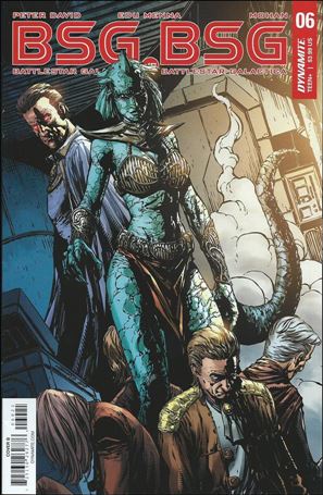 Battlestar Galactica BSG vs BSG issue 6-B Johnny Desjardins Cover