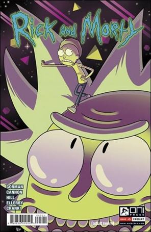 Rick and Morty (2015) issue 5-B Ian McGinty Cover
