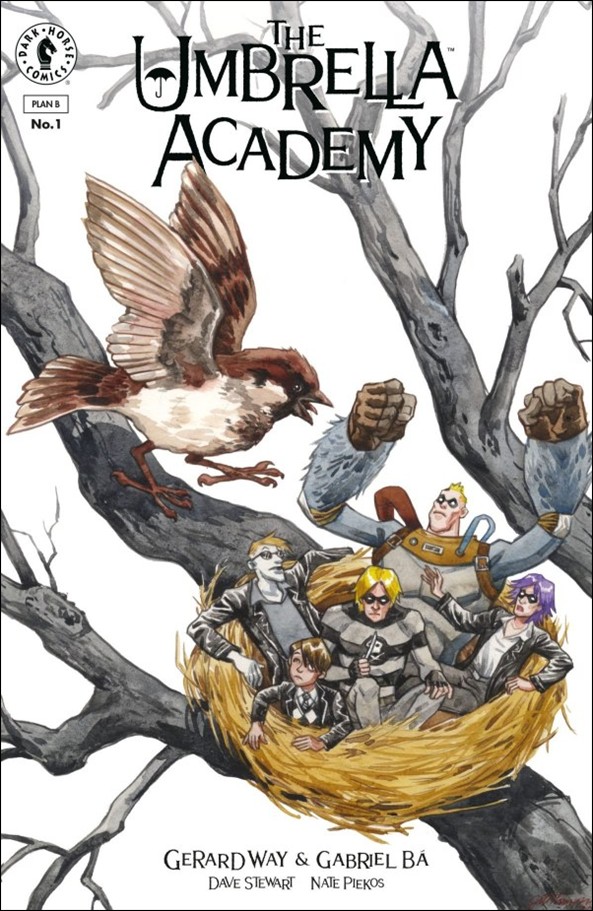 Umbrella Academy: Plan B issue 1-G Jill Thompson Cover