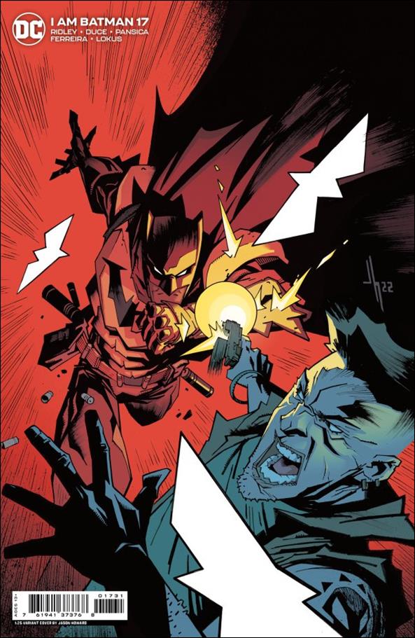 I am Batman issue 17-C Jason Howard 1:25 Cardstock Cover