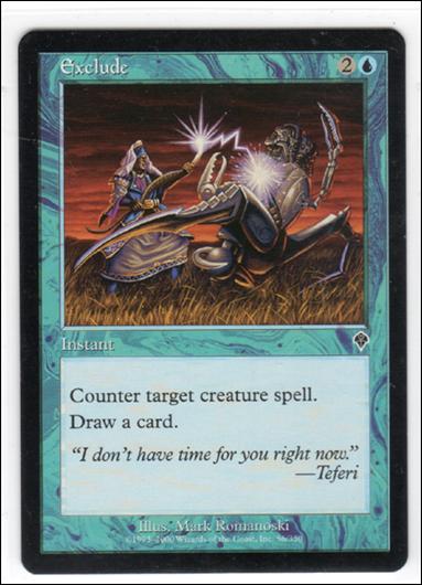 Magic the Gathering: Invasion (Base Set) card 56 Exclude