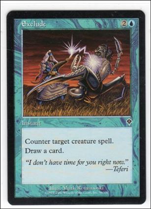 Magic the Gathering: Invasion (Base Set) card 56 Exclude