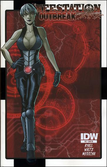Infestation: Outbreak issue 3-C David Messina 1:10 Cover