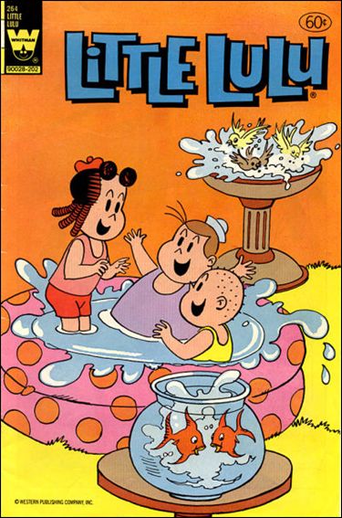 Marge's Little Lulu issue 264 Yellow Logo