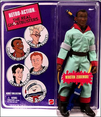 Retro-Action: The Real Ghostbusters (Series 1) figure 4 Winston Zeddemore