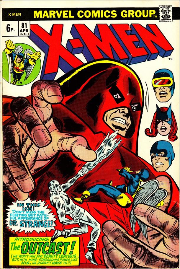 X-Men (1963) issue 81-B UK Price Cover