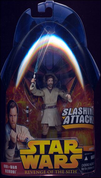Star Wars: Revenge of the Sith 3 3/4" Basic Action Figures figure 1 Obi-Wan Kenobi (Slashing Attack!)