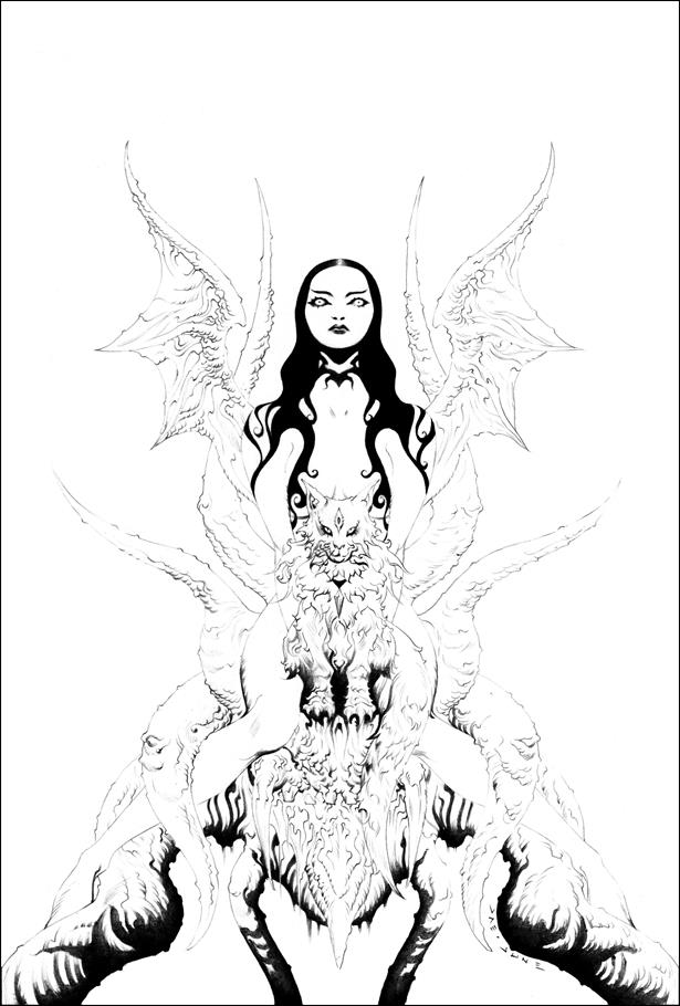 Lilith issue 1-F Jae Lee 1:25 Full Art Cover