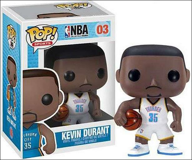 Pop! Basketball figure 3 Kevin Durant