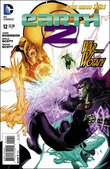 Earth 2 issue 12 Standard Cover