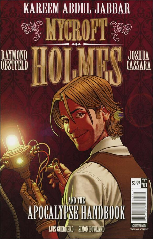 Mycroft Holmes and the Apocalypse Handbook issue 1-D Paul McCaffrey Cover