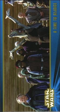 Star Wars: Episode I Widevision: Series 2 (Base Set) card 79 A Time to Rejoice