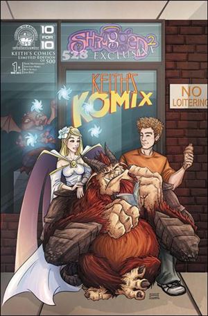 Shrugged (2013) issue 1-D12 Serena Guerra Keith's Comics Cover 1/500