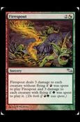 Magic the Gathering: Shadowmoor (Base Set) card 205 Firespout
