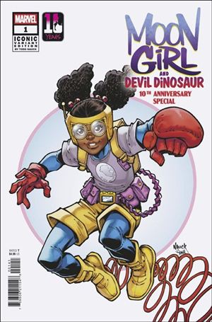 Moon Girl & Devil Dinosaur 10th Anniversary Special issue 1-D Todd Nauck Cover