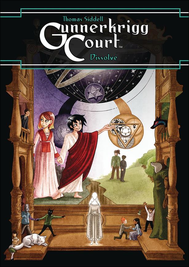 Gunnerkrigg Court issue 6 Dissolve