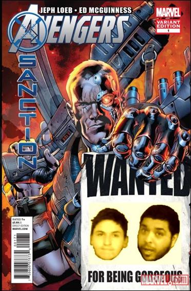 Avengers: X-Sanction issue 1-HC Zero to Hero Comics Bryan Hitch Wanted Cover 1/500